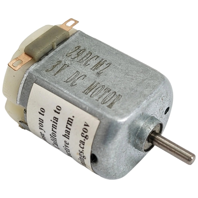 3V DC Solar Motor - 11,000 RPM, (1.13" x 0.8" x 0.65")