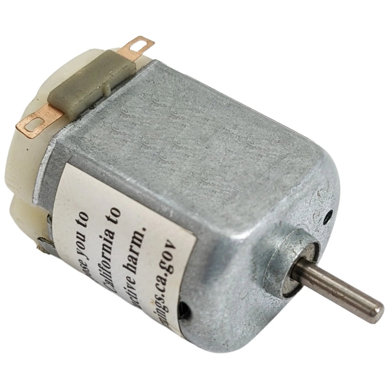 6V DC Motor 9,000 RPM, (1.13" x 0.8" x 0.65")