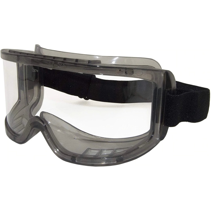 Adjustable Anti-Fog ANSI Z87+ Safety Goggles with Clear Lens