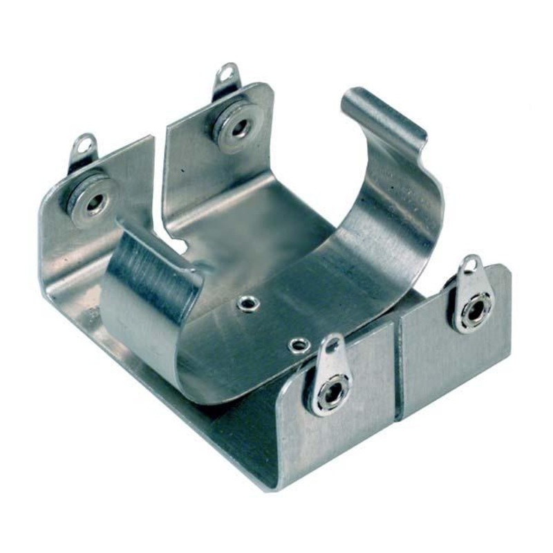Aluminum Battery Holders Holds 2 "C"