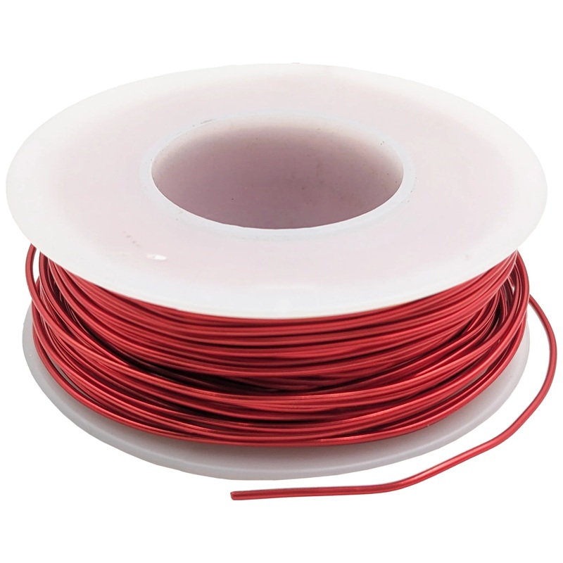 1/4 Pound 20 Gauge Enameled Copper Magnet Wire, Approx. 75 Feet Length