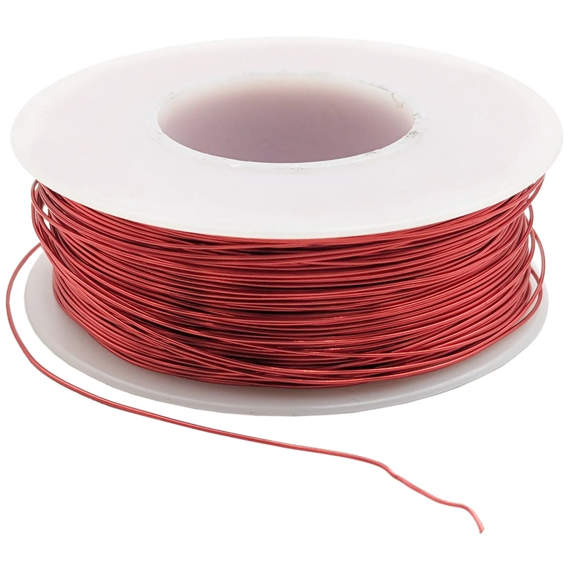 1/4 Pound 26 Gauge Enameled Copper Magnet Wire, Approx. 300 Feet Length