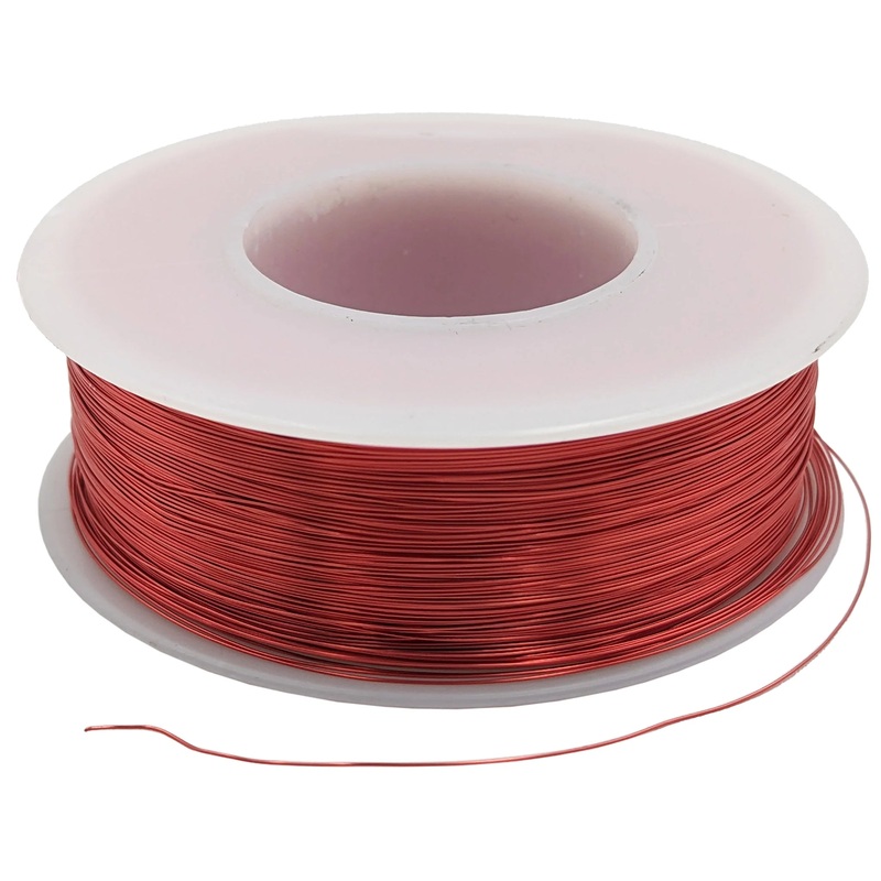 1/4 Pound 32 Gauge Enameled Copper Magnet Wire, Approx. 1,950 Feet Length