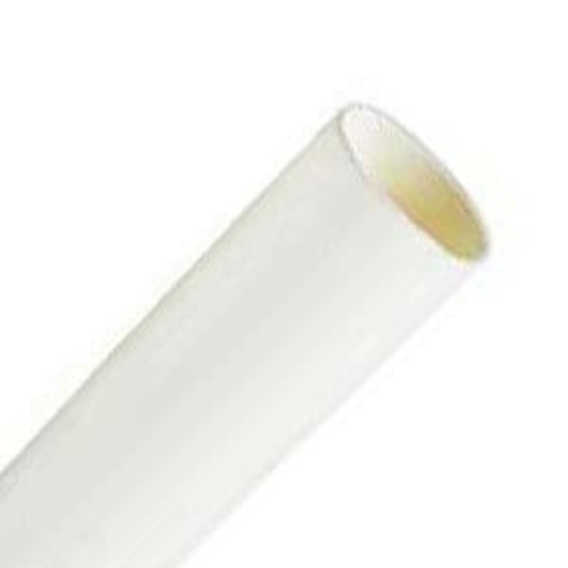 3M Polyolefin Shrink Tubing, 1/4" Expanded I.D., 100 Feet Length, White
