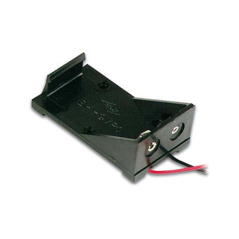 9V Battery Holder Plastic Case with Leads