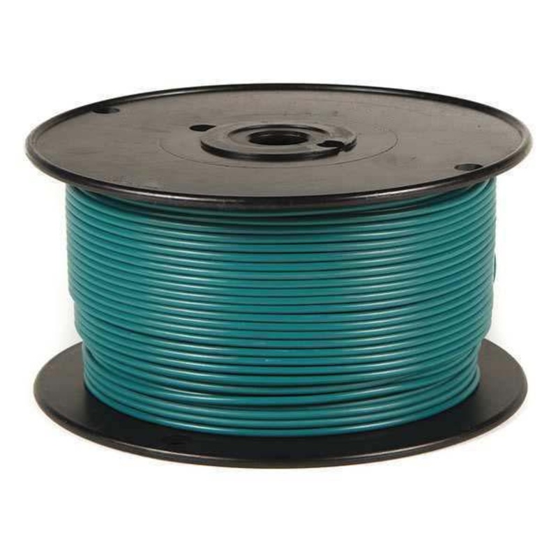 Test Lead Wire 20 AWG Green 100ft.