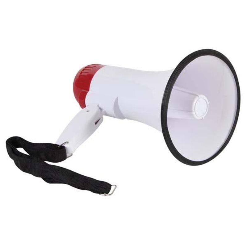 Velleman Deluxe Megaphone With Siren
