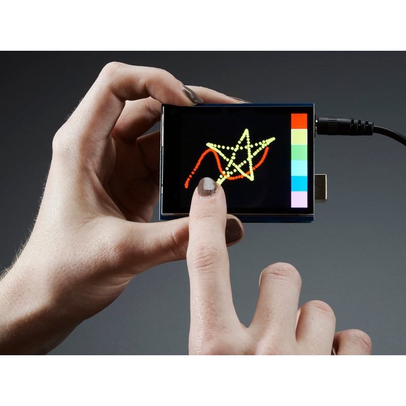 2.8" TFT Touch Shield for Arduino with Capacitive Touch