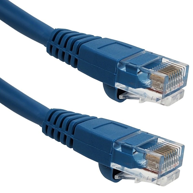 10 Foot Blue CAT5e Network Cable