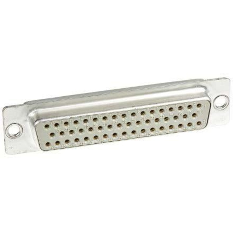 Solder Type D-Subminiature Connectors 37 contact Socket