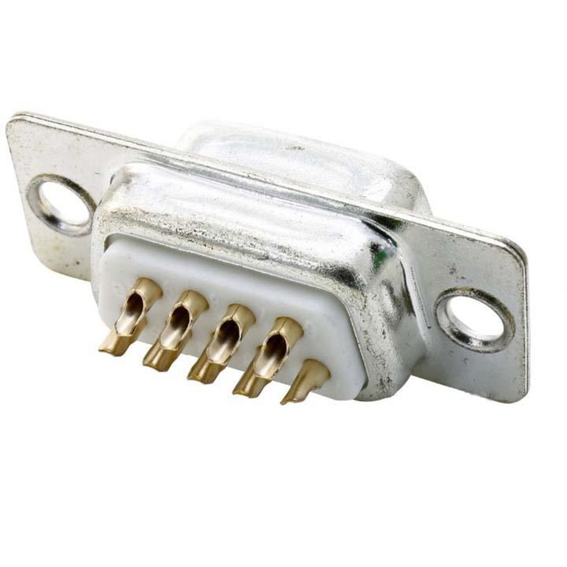 Solder Type D-Subminiature Connectors 9 contact plug