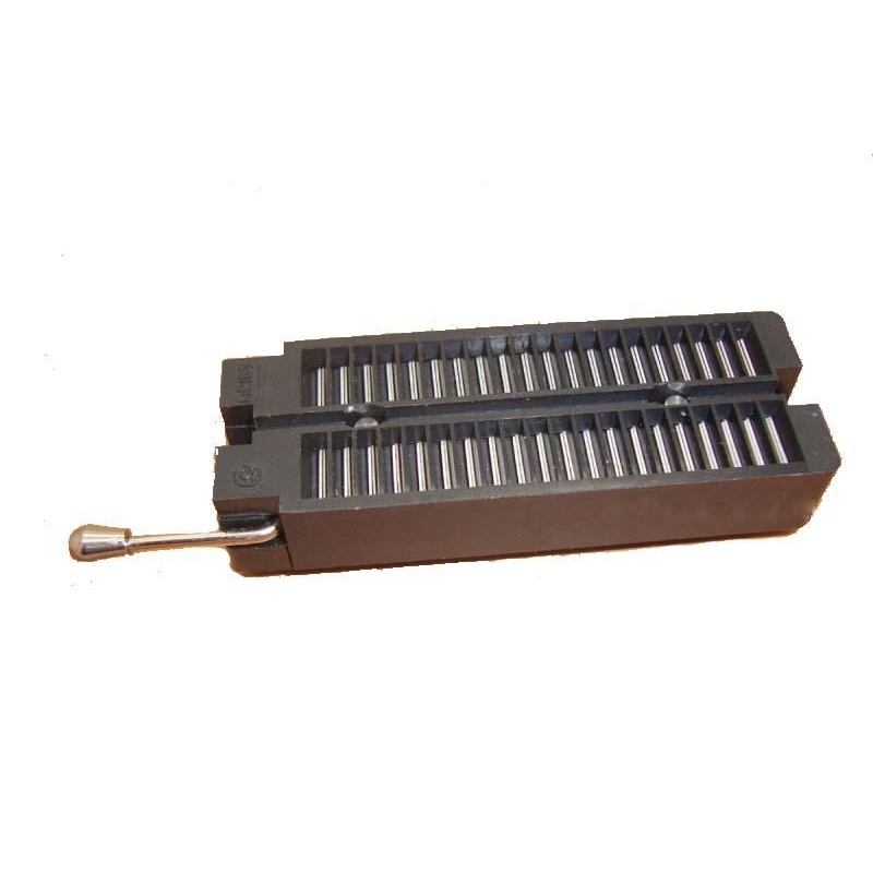 ZIF DIP Socket and Receptacle - 40 Pin - Aries