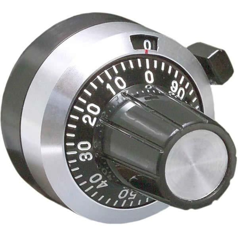 Turns Counting Dial Plastic 0.8" Dial