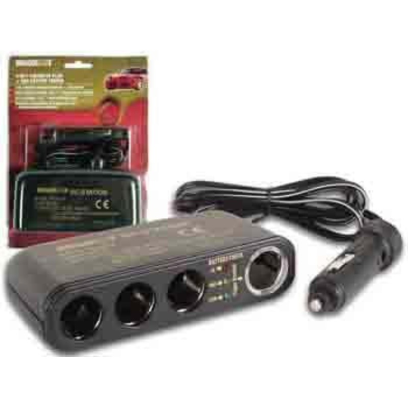 Velleman Cigarette 4-in-1 Plug and Car Battery Tester