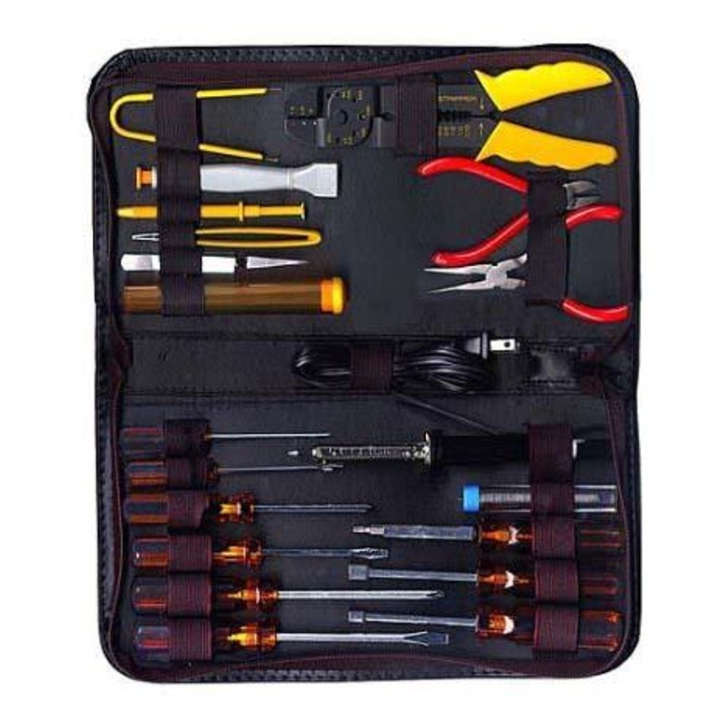 RSR Tool Kit 21piece Set (Screwdrivers, Nut Drivers, Soldering items, Pliers, etc.)
