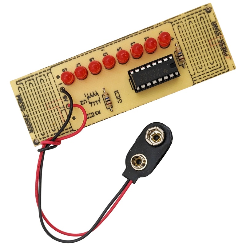 Surface Mount Soldering Practice Kit - SMD Fun Lights with Assembly Manual