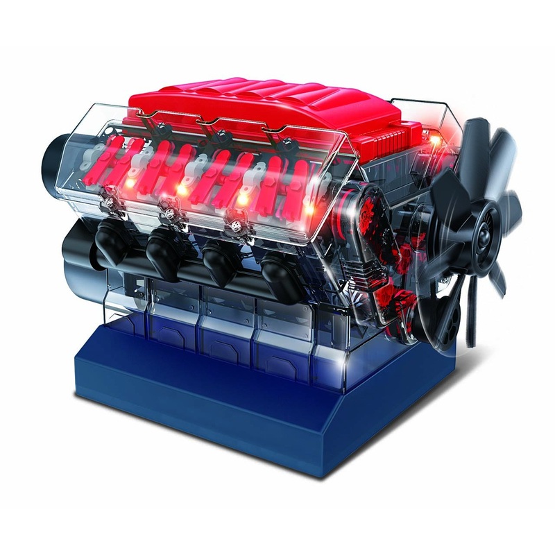 Vroom! STEM V8 Model Combustion Engine