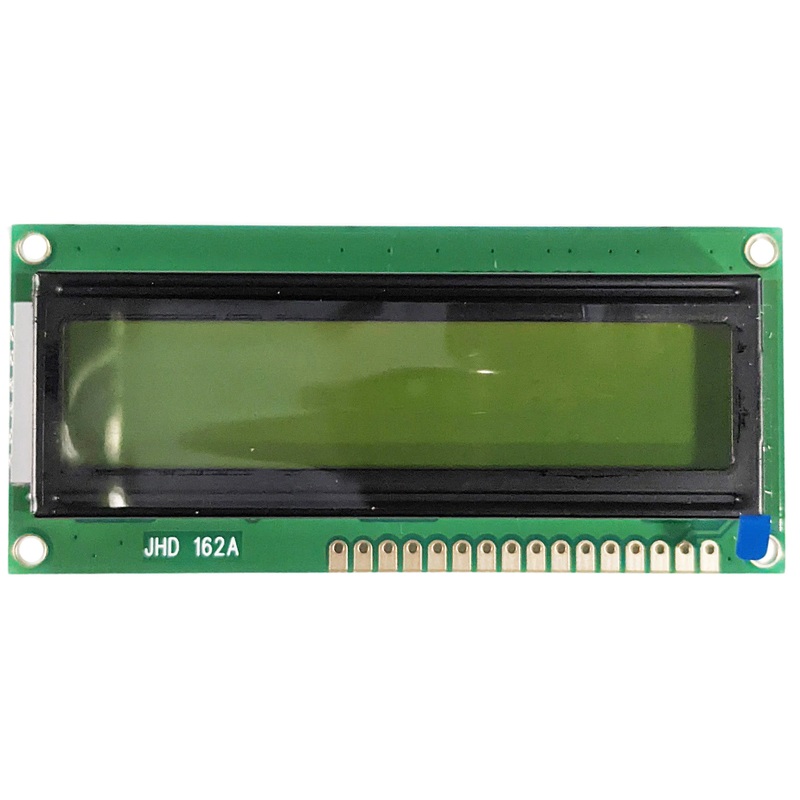 16 x 2 Dot Matrix Backlit LCD Module with Driver & Controller, Measures 80  36  9.5mm