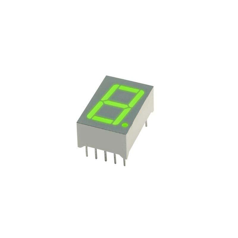 7 Segment Display C.A Green Char. Ht. 0.3 In.