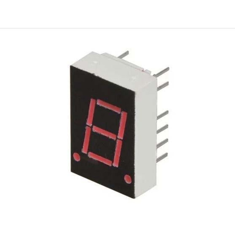 7 Segment Display C.C Red Char. Ht. 0.3 In.
