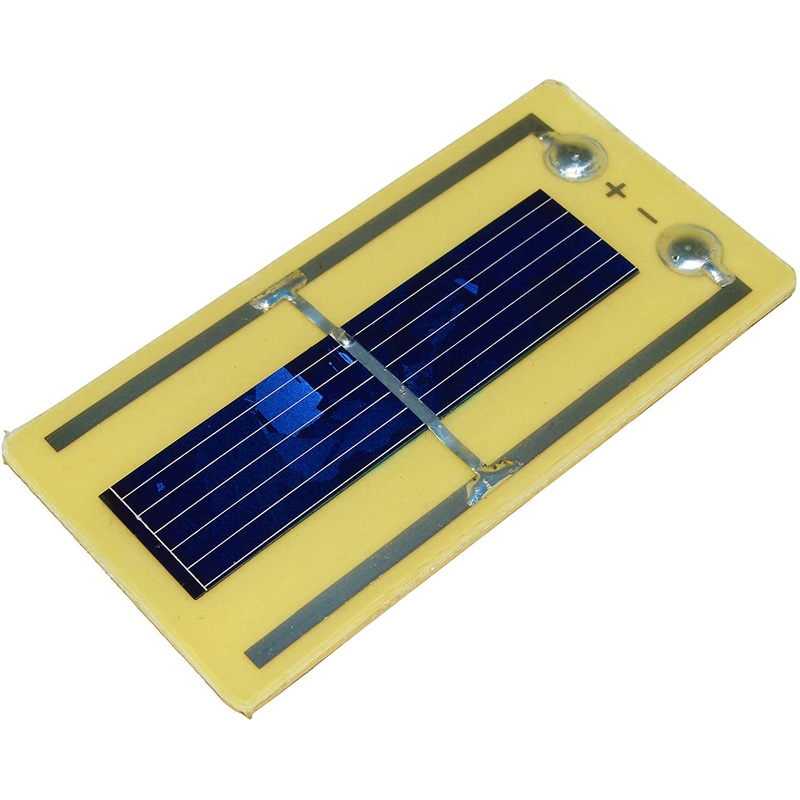Solar Cell, Voltage 0.5V (Voc), Current 250mA Isc (Typ), Size 32x60mm