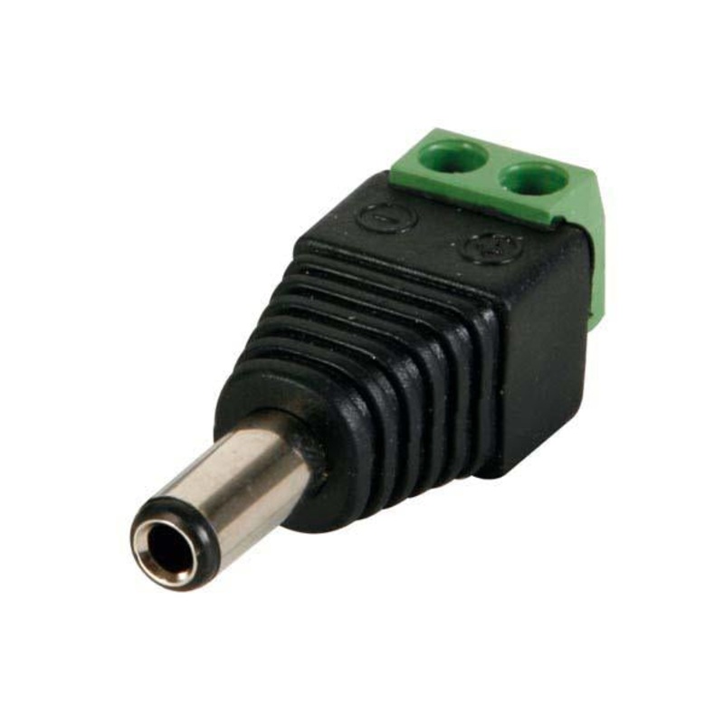 2.5mm Fixed Screw DC Plug Converter