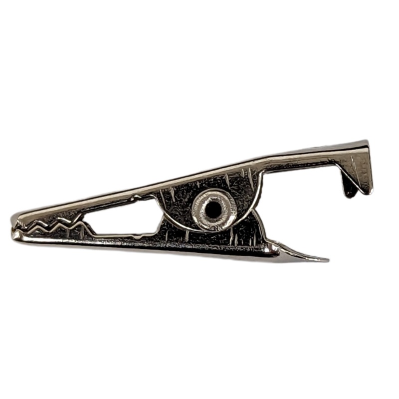 Alligator Clip Solder Type, 1.09 Inches Long, Equivalent to Mueller Electrics BU-30, RoHS Compliant
