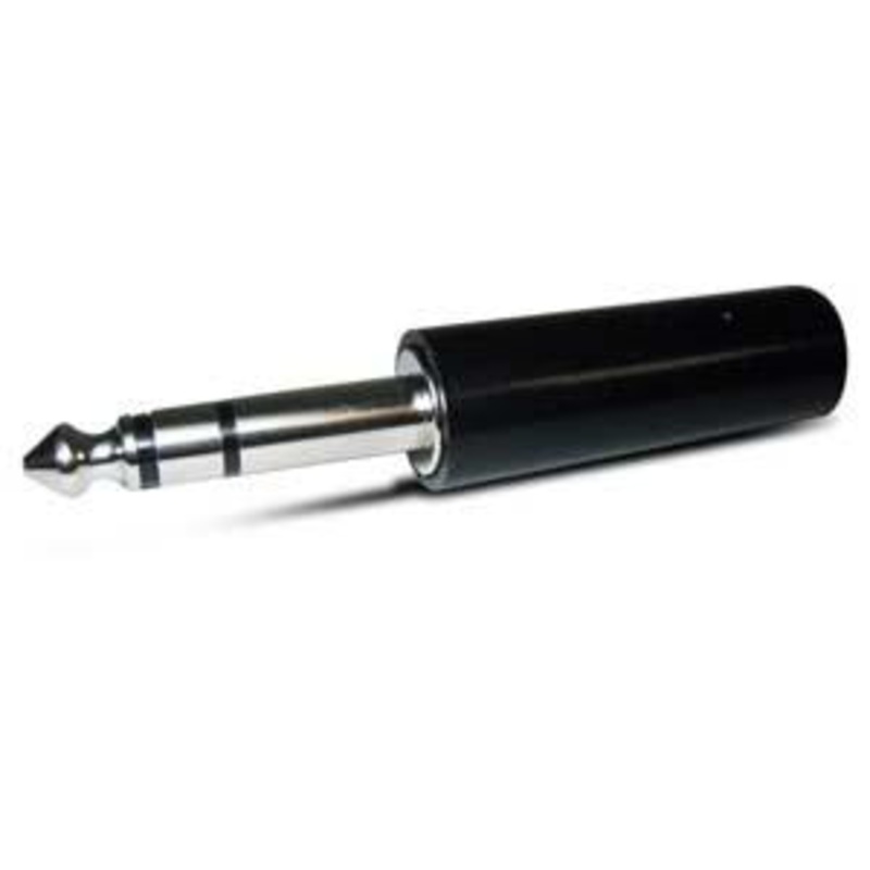 Stereo Plug 3.5mm Dia  Plastic Handle