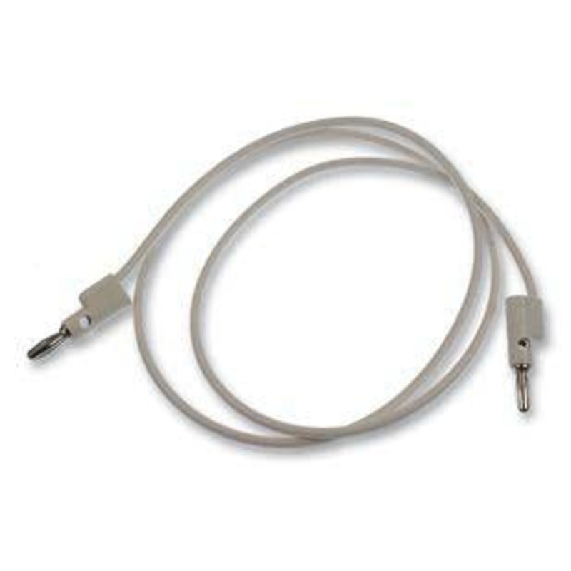 36" Lead Banana to Banana, White
