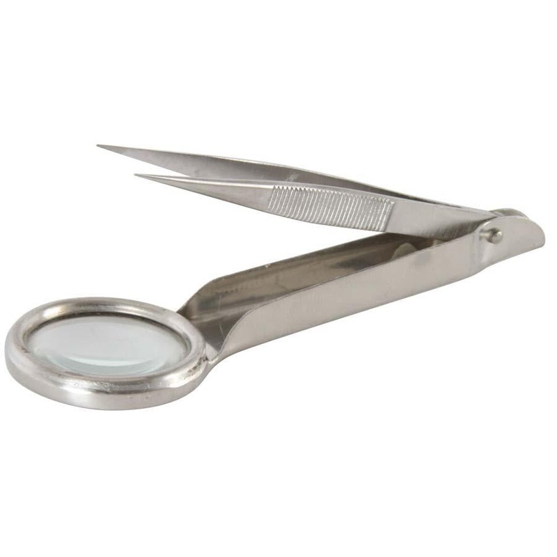 Tweezer With Magnifier
