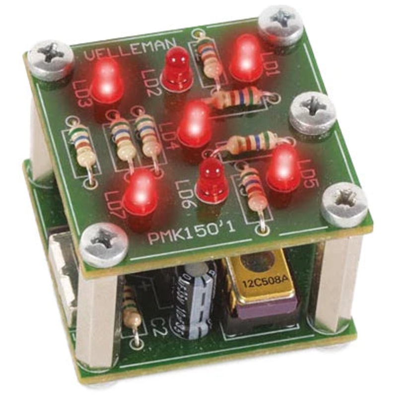 Whadda Shaking Dice - Soldering Practice and Electrical Engineering D.I.Y. Kit (WSG150)
