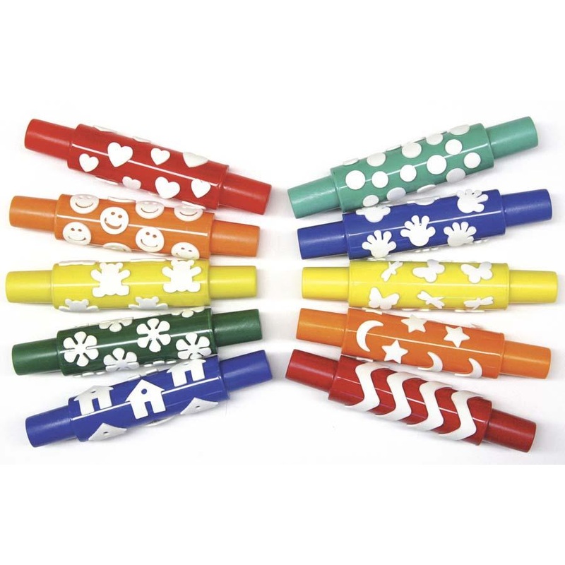 Wonderfoam Rollers Set 5 Dot Designs