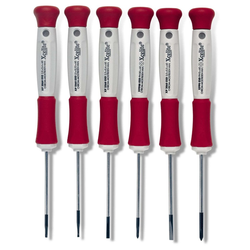 Xcelite Precision Electronic Screwdriver 6 piece Set Model XP600
