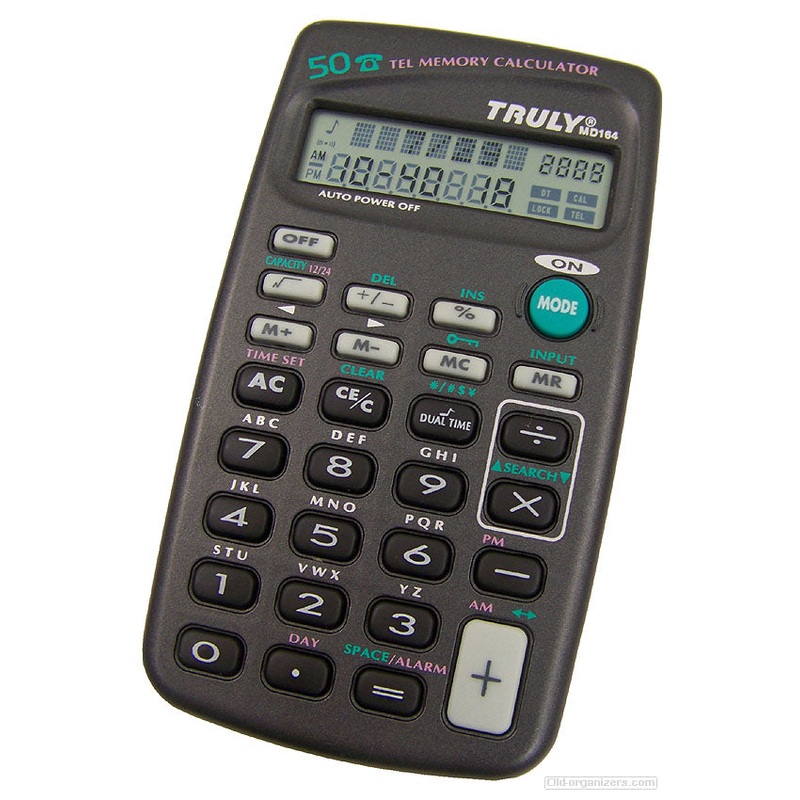 3 Mode Calculator- Clock Calculator Telephone Directory