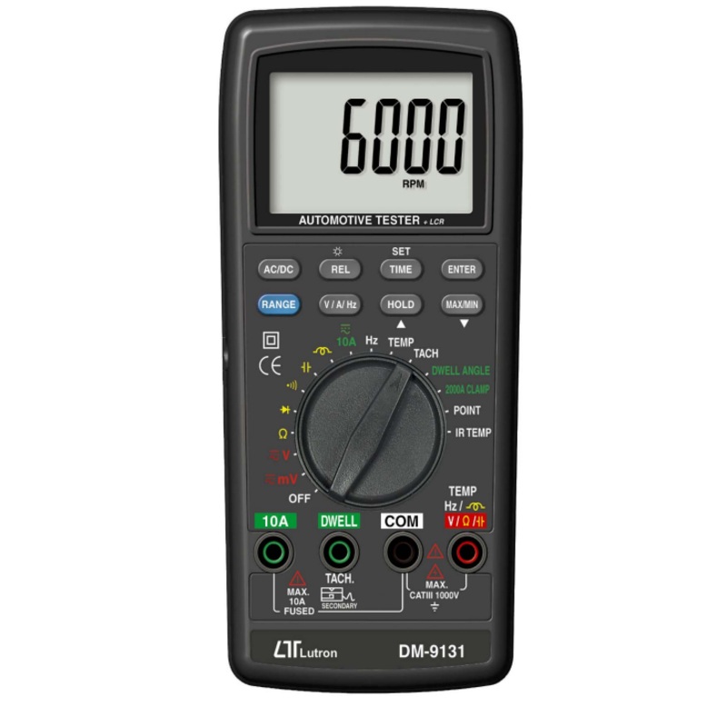 6000 Counts Digital Automotive Tester