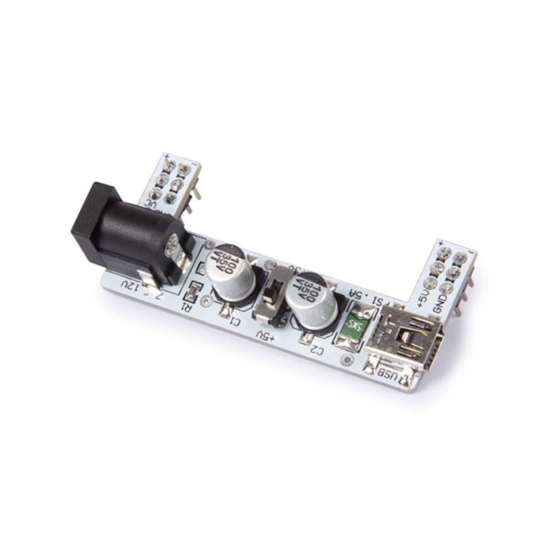 2-Channel Power Module For Breadboards 3.3/5V