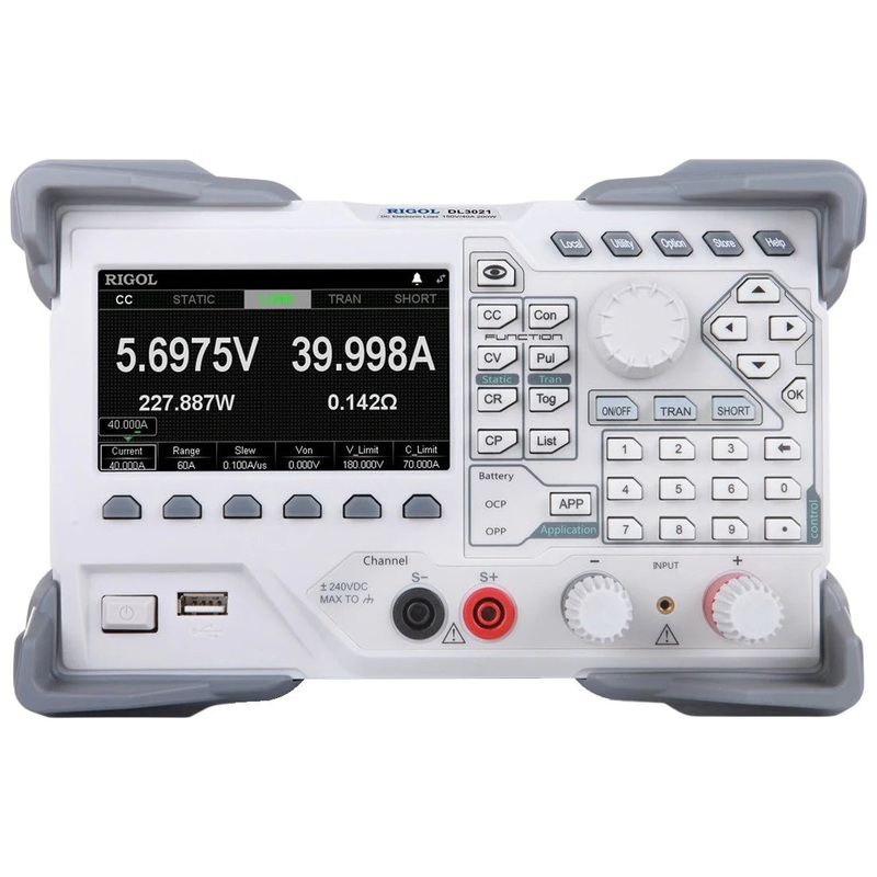 Rigol DL3021 Programmable DC Electronic Load, 0~150 V, 0~40 A, 200W Max Power