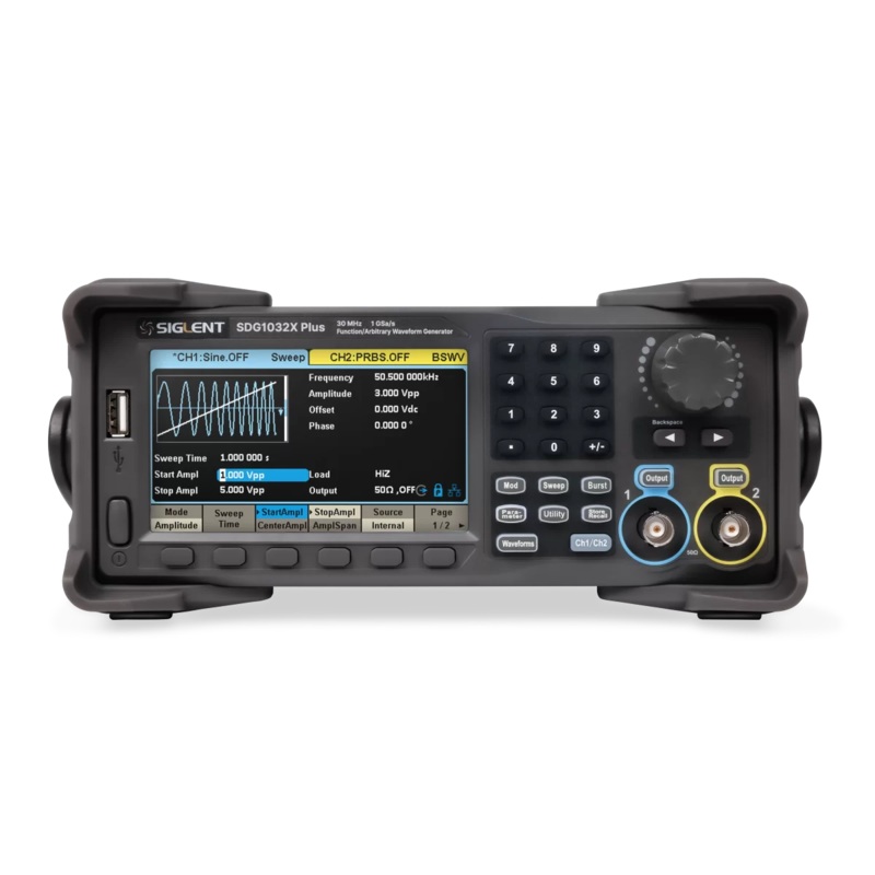 Siglent SDG1032X Plus - 30 MHz, 2 Channel Function/Arbitrary Waveform Generator