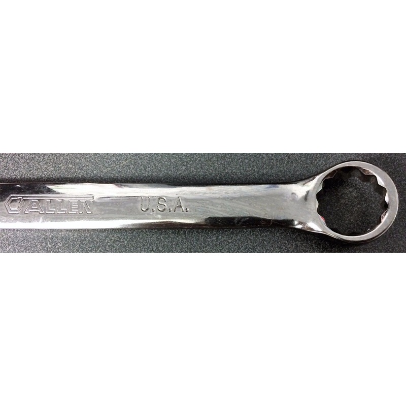 Allen 20430 12 Point Full Polish 24mm Combination Wrench USA