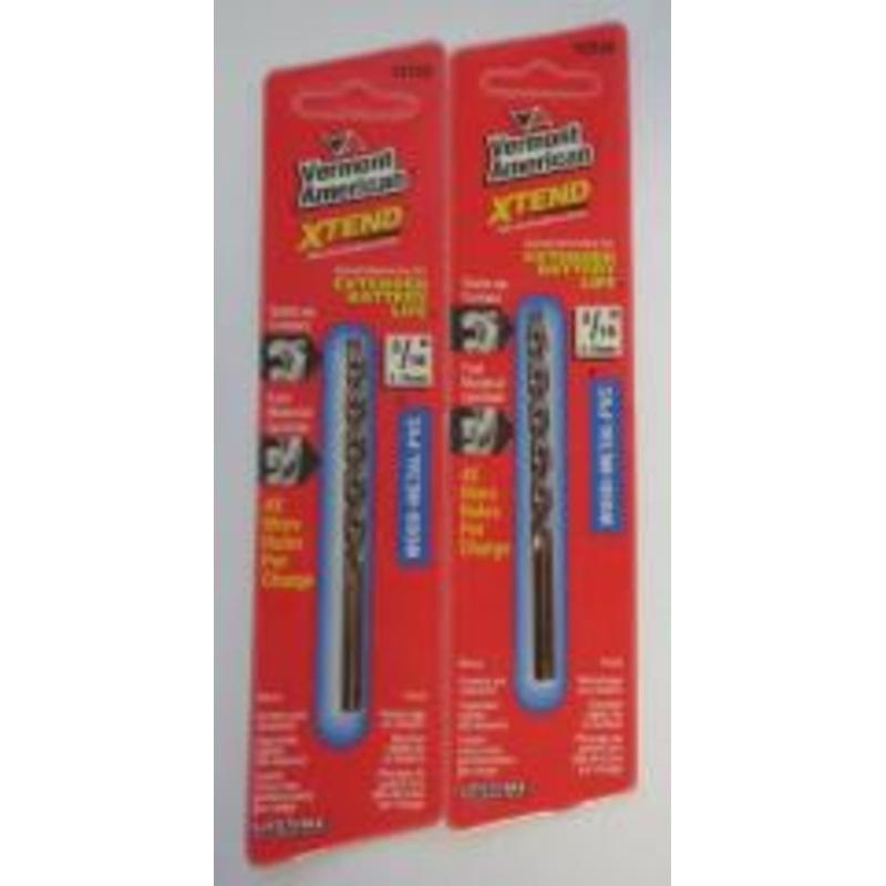 Vermont American 12739 3/16" XTEND Fractional Drill Bit 2PCS
