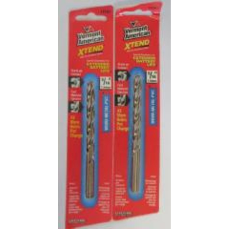 Vermont American 12747 5/16" XTEND Fractional Drill Bit 2PCS