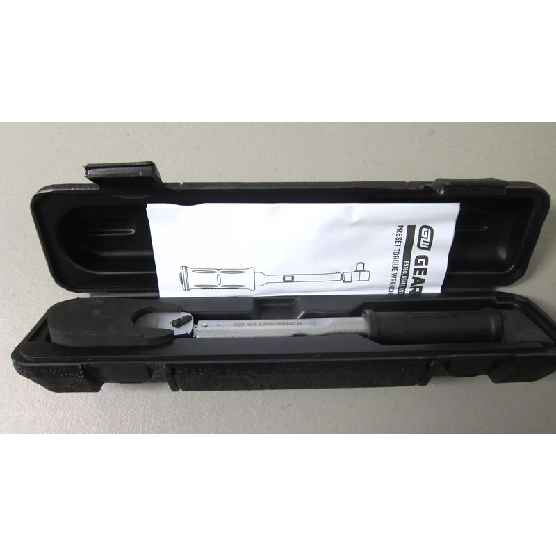 GearWrench 85161 3/8" Drive PRESET Micrometer Torque Wrench 5-25 Nm