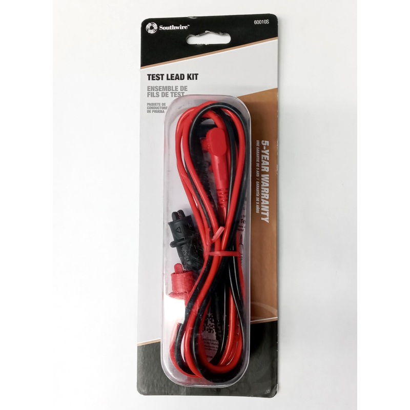 Southwire 60010S 39" Multimeter Voltage Test Leads w/ Alligator Clips