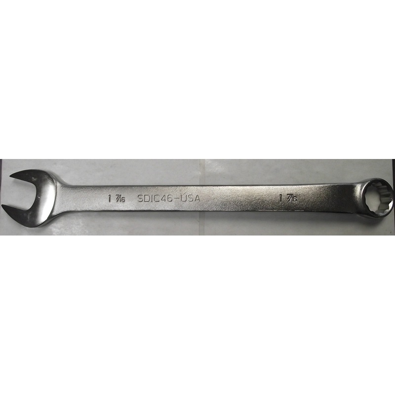 STOPDROP SDIC46 25246 1-7/16" Satin Combination Wrench 12pt USA