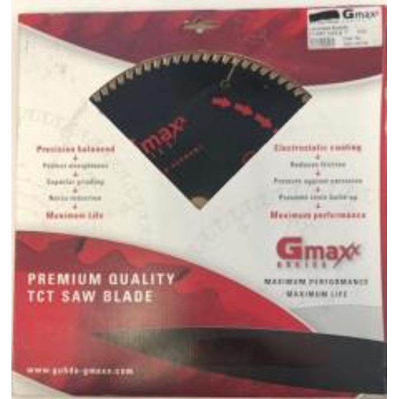 Gmaxx 2400.120T96 12" x 96 Tooth 3,2/2.2 1" TCG Saw Blade Germany