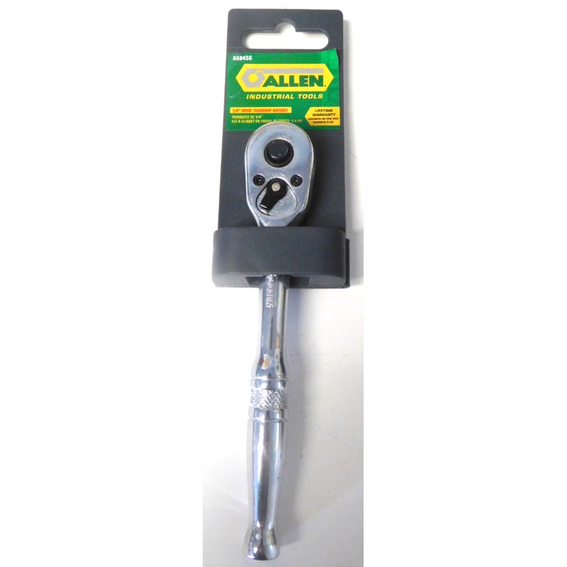 Allen 66845G 1/4" Drive Teardrop Ratchet