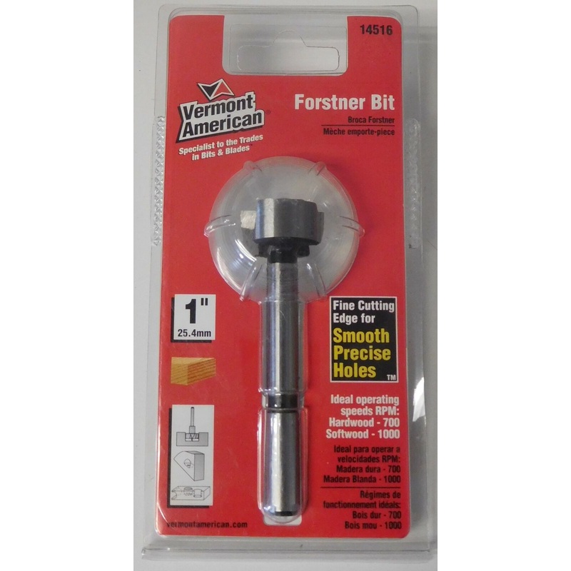 Vermont American 14516 1" Forstner Bit Austria