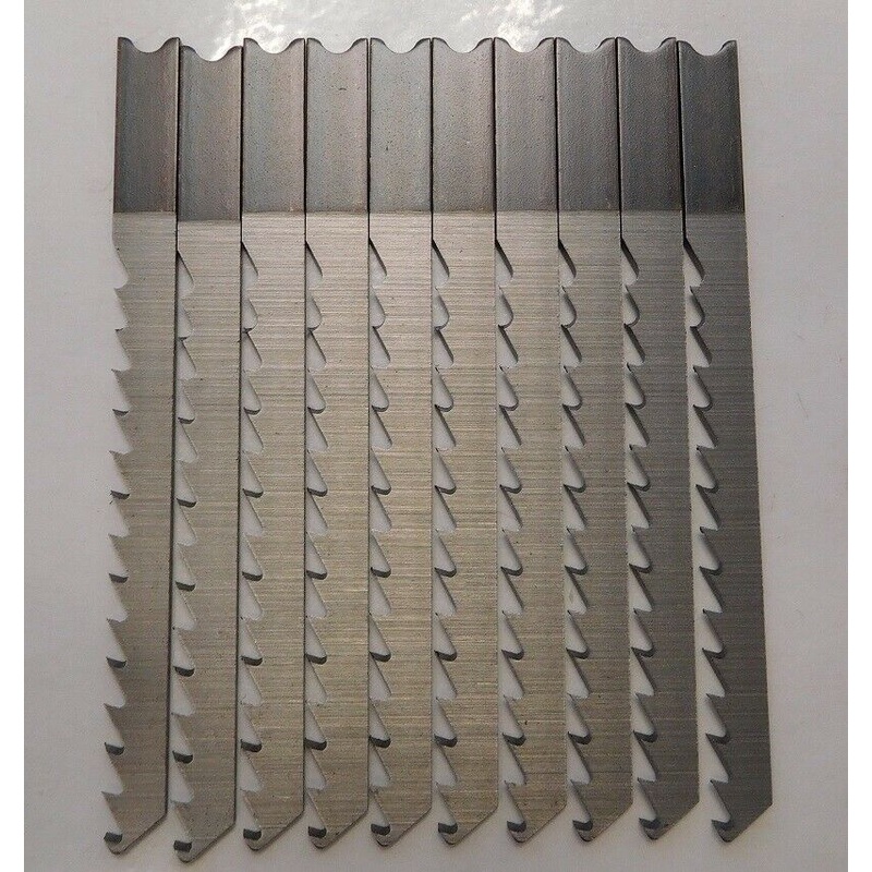 Vermont American 90-03804 U-Shank 3 1/8" x 6TPI Taper -Ground Jigsaw Blades 10pc