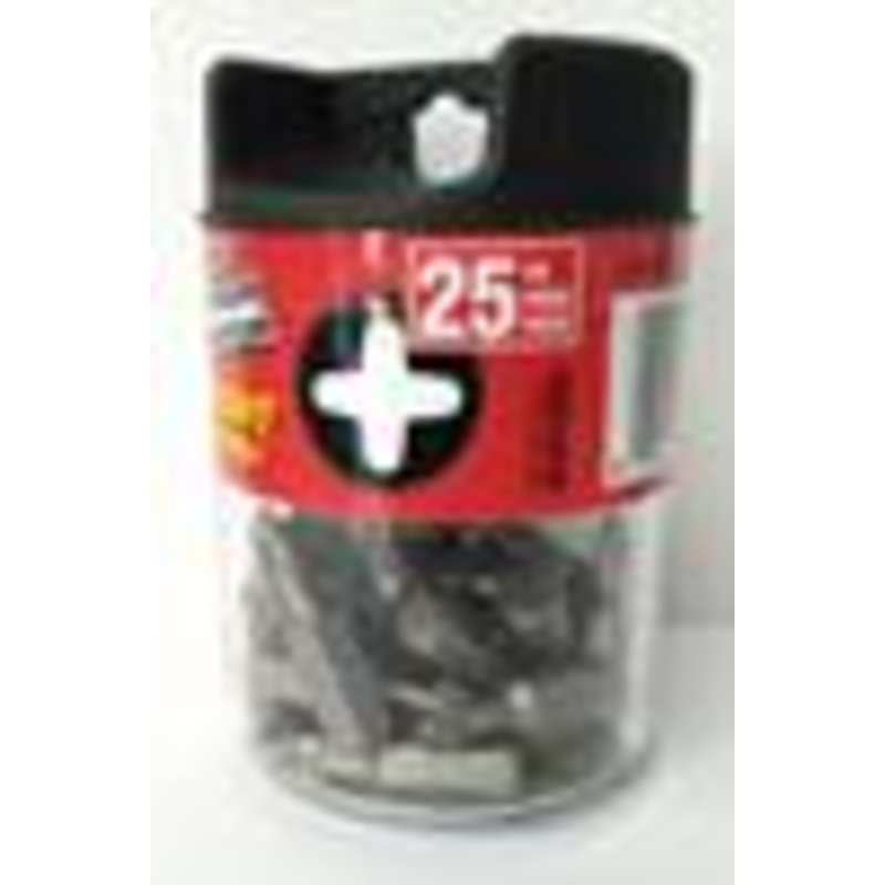 Vermont American ICEBT25P2R #2 Phillips Drywall Reduced Shank Screw Tips 25 Pack