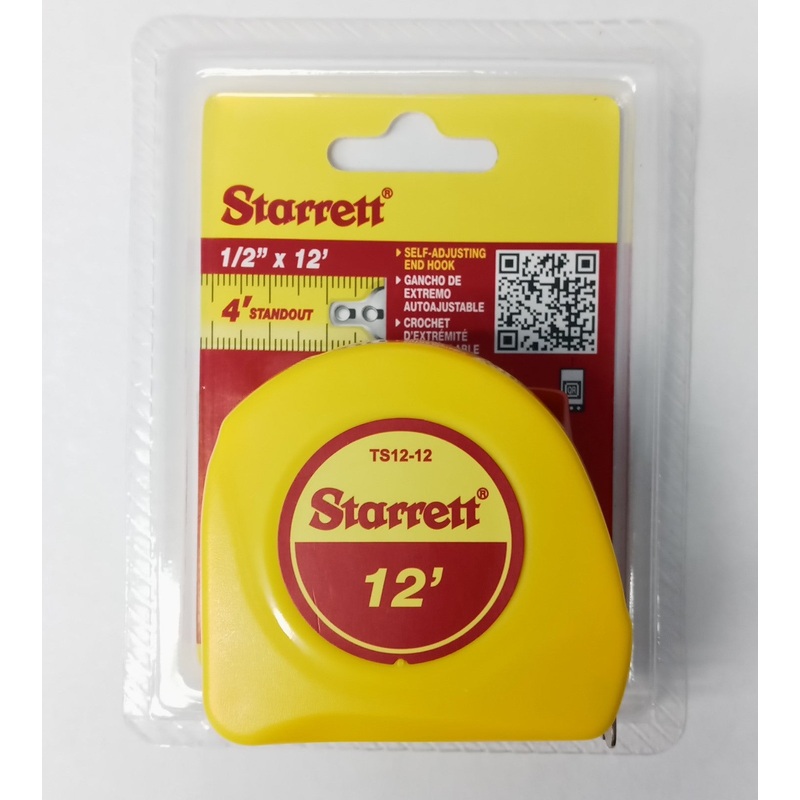 Starrett KTS12-12-N 12" Tape Measure